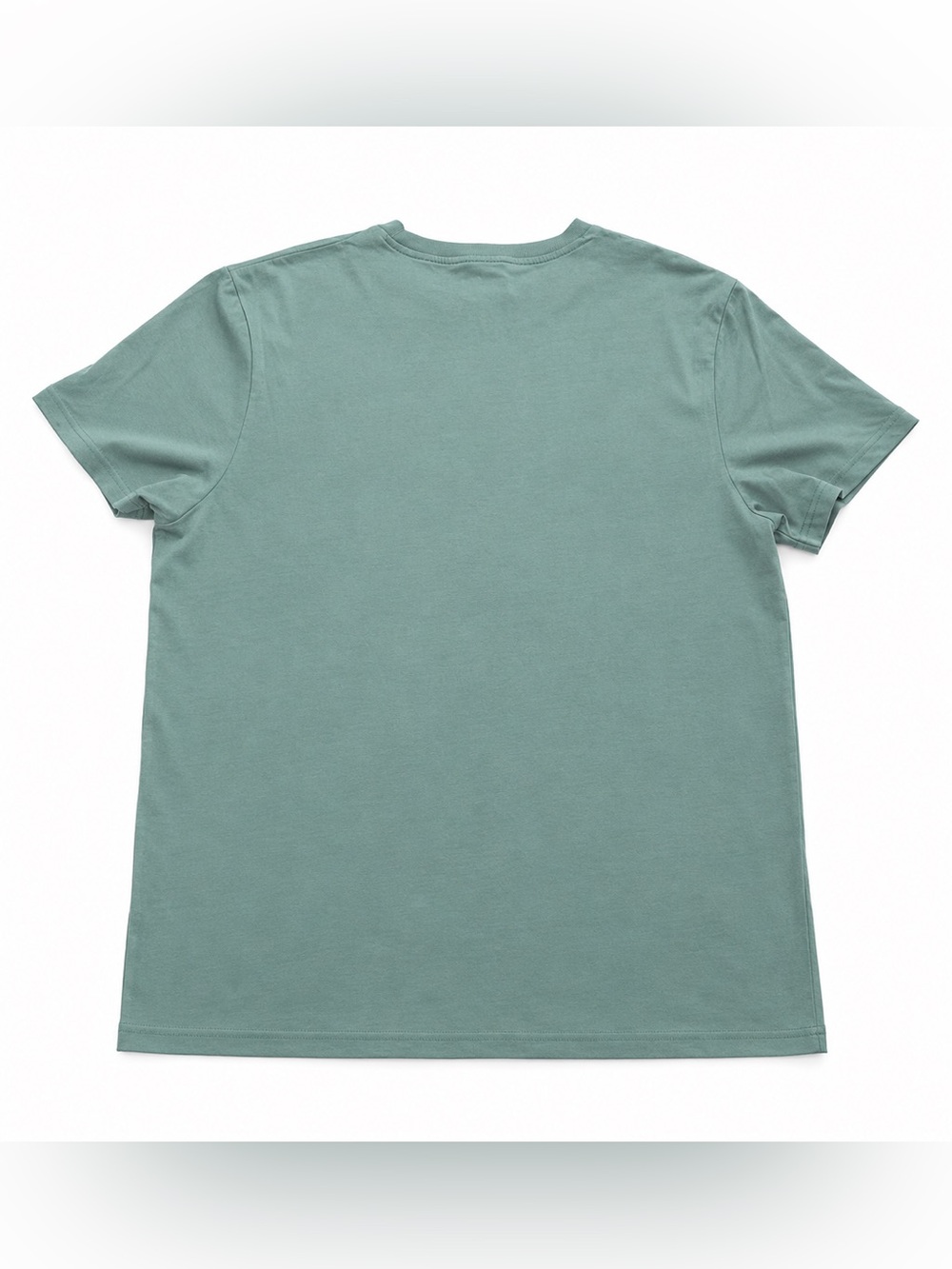 H&M REGULAR FIT ESSENTIAL T SHIRT MENS XL SAGE GREEN MINIMALIST CASUAL BASICS